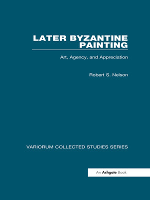 cover image of Later Byzantine Painting